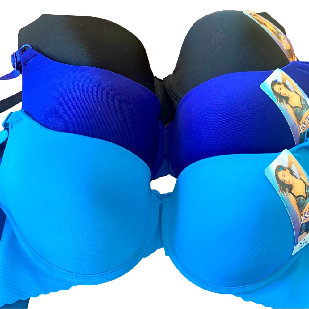 3 pack underwire bras.  Various sizes.  NWT